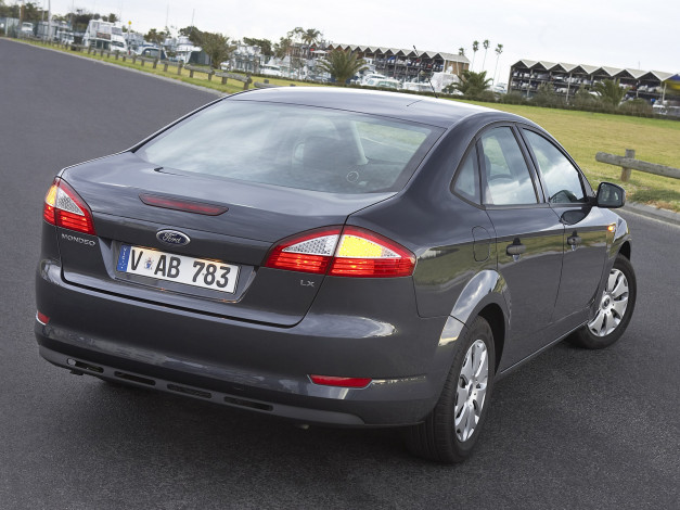 Обои картинки фото автомобили, ford, sedan, mondeo, темный, au-spec