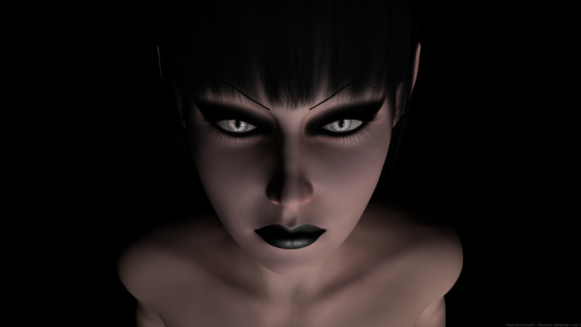 Обои картинки фото 3д графика, эльфы , elves, фон, взгляд, эльфийка