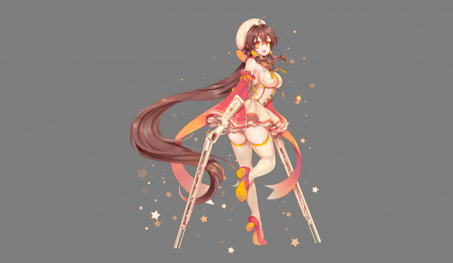 Обои картинки фото аниме, mahou shoujo madoka magika, mahou, shoujo, madoka, magica, tangel, ara, haan