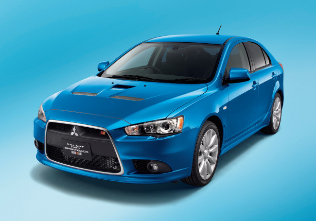Обои картинки фото автомобили, mitsubishi, galant, fortis, sportback, ralliart