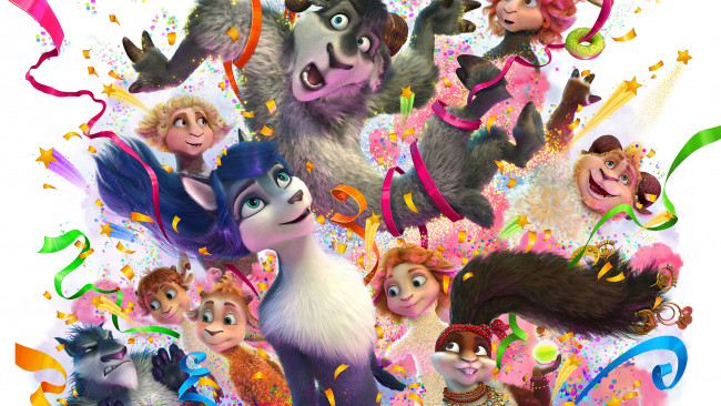 Обои картинки фото sheep & wolves, мультфильмы, волки и овцы,  бе-е-е-зумное превращение, персонажи