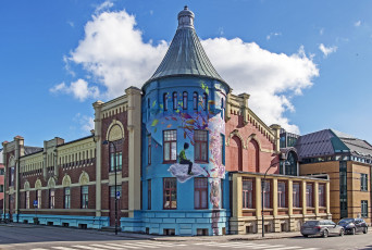 Картинка города -+здания +дома gymnastics hall kristiansand norway норвегия