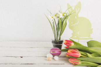 Картинка праздничные пасха яйца фон