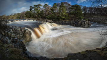 Картинка природа водопады простор