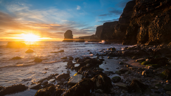 Обои картинки фото природа, восходы, закаты, простор