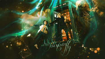 Картинка кино+фильмы doctor+who мужчины девушка фон дверь