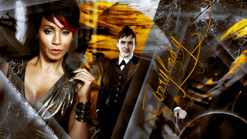 Картинка кино+фильмы gotham девушка мужчина фон взгляд улыбка
