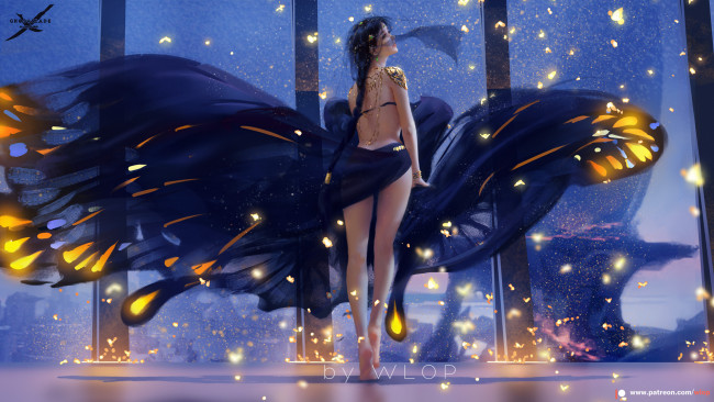 Обои картинки фото фэнтези, _ghost blade ,  призрачный клинок, девушка