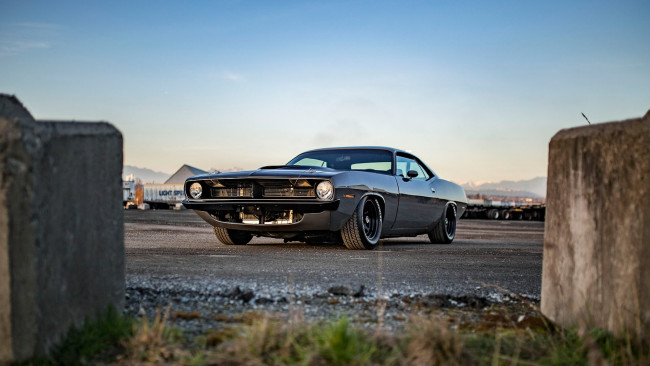Обои картинки фото автомобили, plymouth, 1970, barracuda