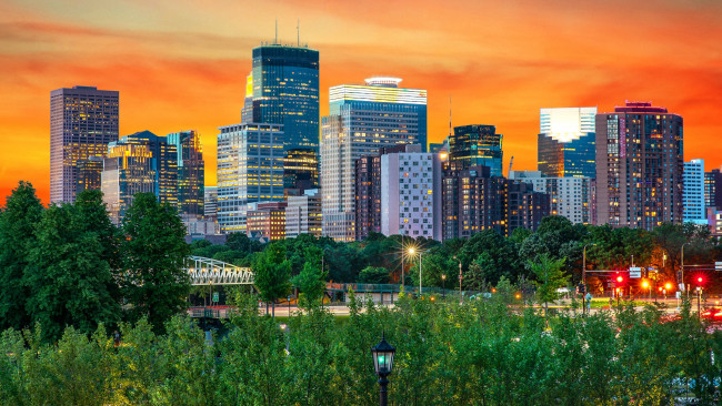 Обои картинки фото города, - пейзажи, миннеаполис, сша