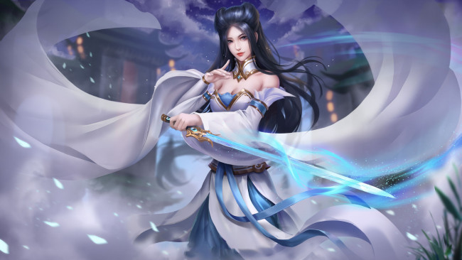 Обои картинки фото фэнтези, девушки, девушка