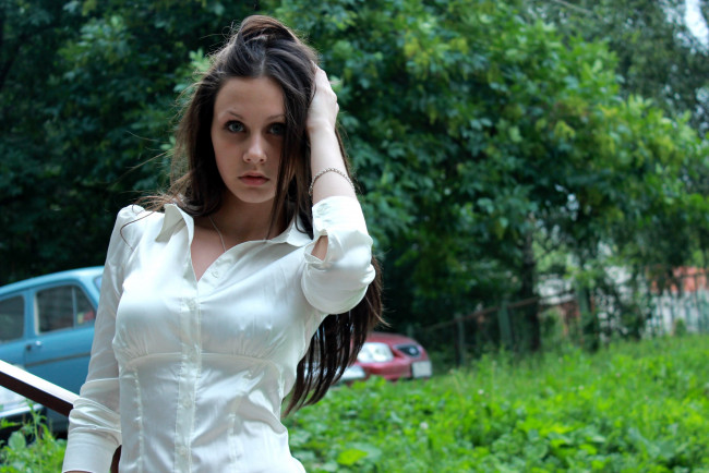 Обои картинки фото девушки, - брюнетки,  шатенки, юлия, потанина