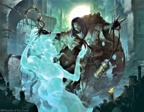 Картинка видео+игры magic +the+gathering+-+other маг призрак город