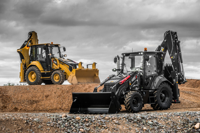 Обои картинки фото техника, фронтальные погрузчики, caterpillar