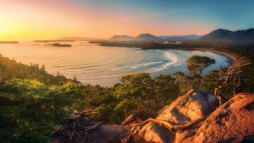 Картинка tofino british+columbia природа побережье british columbia