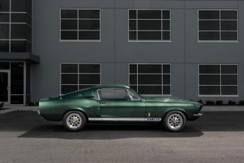 Картинка форд автомобили mustang shelby gt350 1967 зелёный