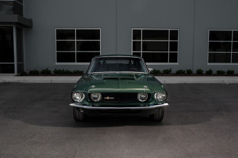 Картинка ford автомобили mustang shelby gt350 1967 зелёный