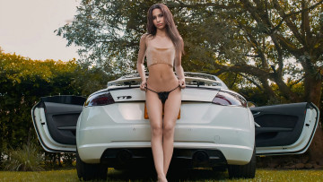 Картинка автомобили -авто+с+девушками красивая девушка