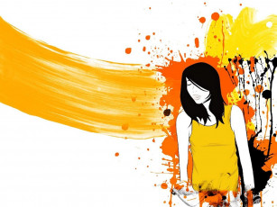 Картинка желтый осень векторная графика