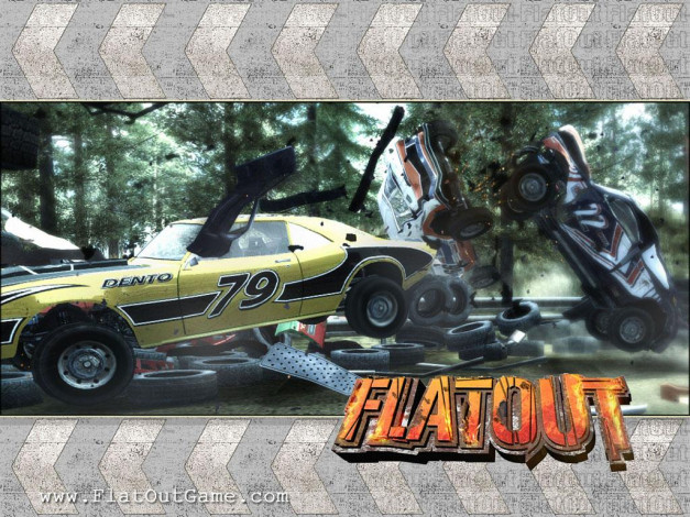 Обои картинки фото видео, игры, flatout, ultimate, carnage