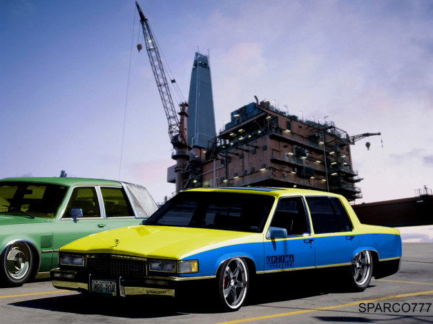 Обои картинки фото caddy, by, sparco777, автомобили, cadillac