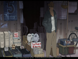 Картинка аниме ghost in the shell