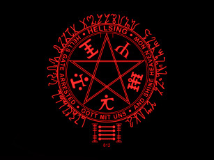 Картинка аниме hellsing