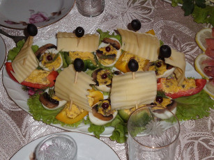 Картинка еда бутерброды гамбургеры канапе