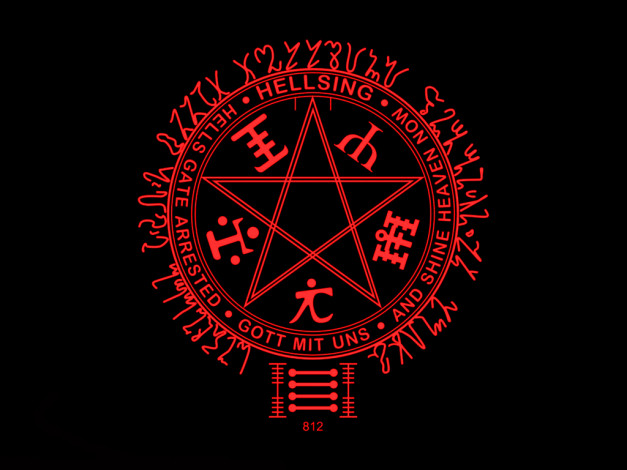 Обои картинки фото аниме, hellsing