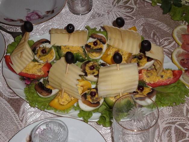 Обои картинки фото еда, бутерброды, гамбургеры, канапе