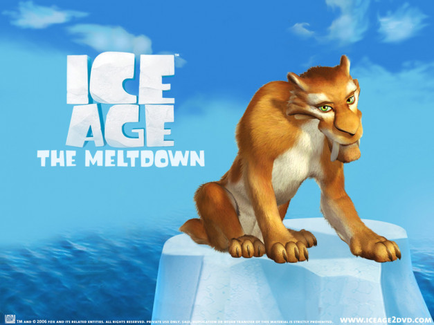 Обои картинки фото мультфильмы, ice, age, the, meltdown
