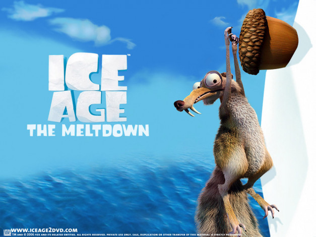Обои картинки фото мультфильмы, ice, age, the, meltdown
