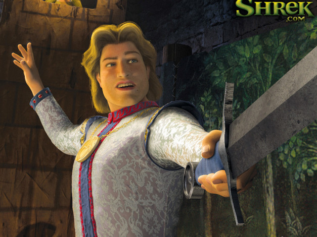 Обои картинки фото мультфильмы, shrek, the, third
