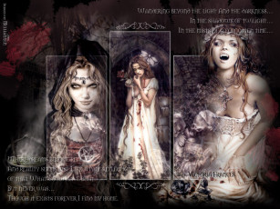 Картинка dark gothic фэнтези вампиры