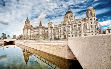 Картинка liverpool города здания дома