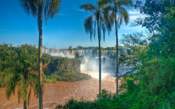 Картинка природа водопады