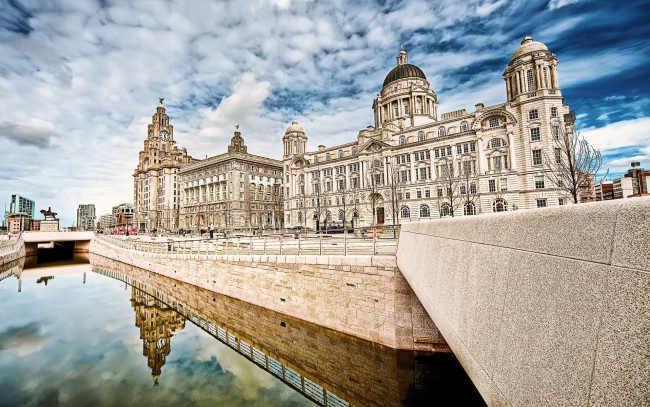 Обои картинки фото liverpool, города, здания, дома