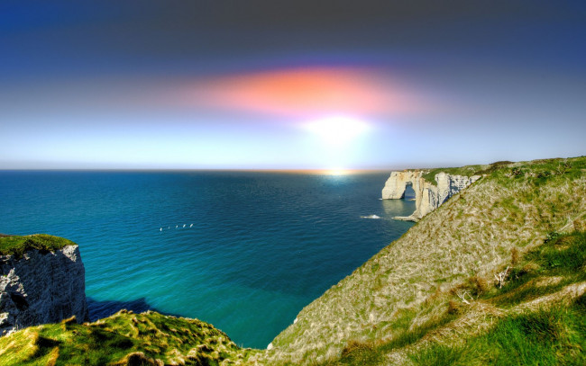 Обои картинки фото природа, восходы, закаты