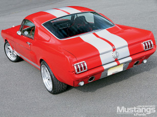 Картинка 1966 ford mustang fastback gt 350 автомобили