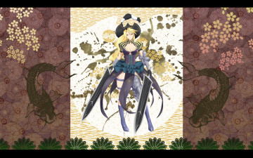 Картинка аниме samurai girls