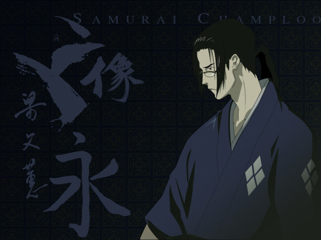 Обои картинки фото аниме, samurai, champloo
