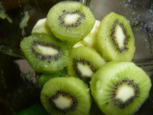 Картинка еда киви ломтики