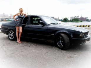 Картинка автомобили авто девушками