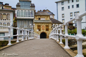 Картинка города мосты астурия вальдес испания