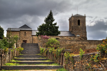Картинка santuario de la virgen pena города исторические архитектурные памятники испания