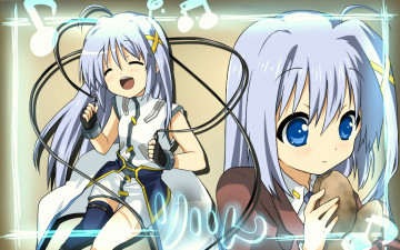 Картинка аниме mahou shoujo lyrical nanoha