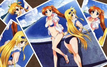 Картинка аниме mahou shoujo lyrical nanoha takamachi vivio