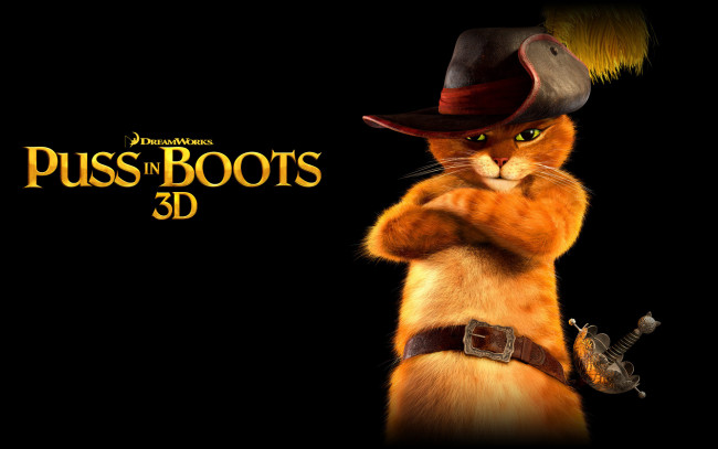 Обои картинки фото мультфильмы, puss, in, boots, кот, в, сапогах