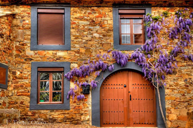 Обои картинки фото castrillo, de, los, polvazares, разное, элементы, архитектуры, испания