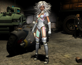 Картинка 3д графика fantasy фантазия девушка